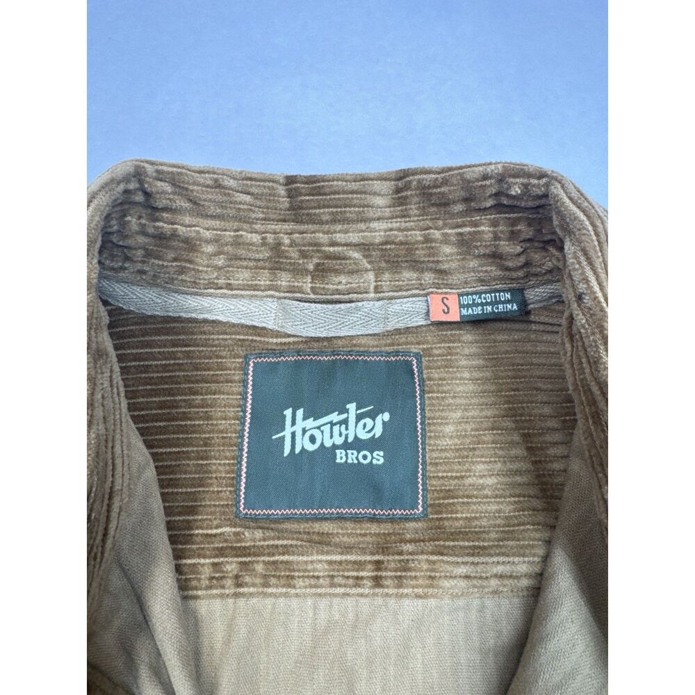 Howler Brothers Men's Iquitos Overshirt Duck Brown NWT Small - Picture 5 of 5